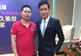 广州泰达娱乐与明星合影